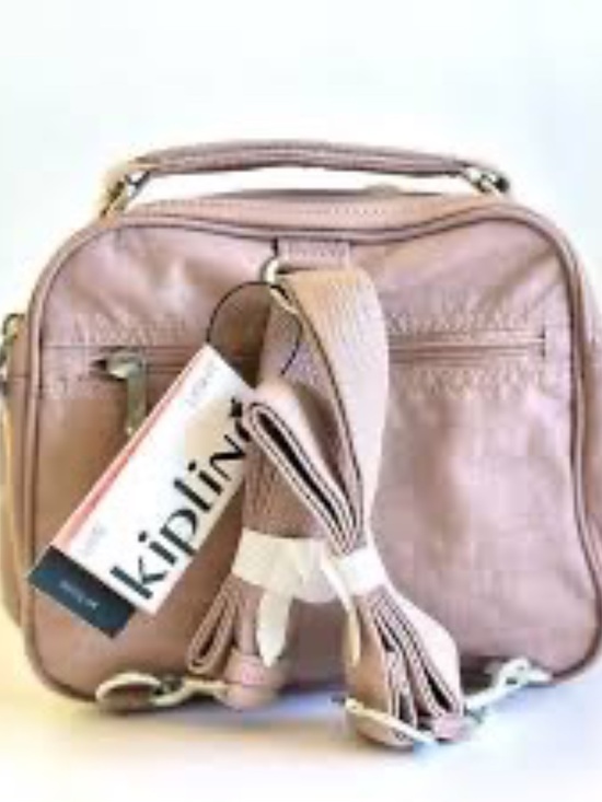 Kipling Candy Convertible Mini Backpack - NEW - Antique Rose Tonal main image 7